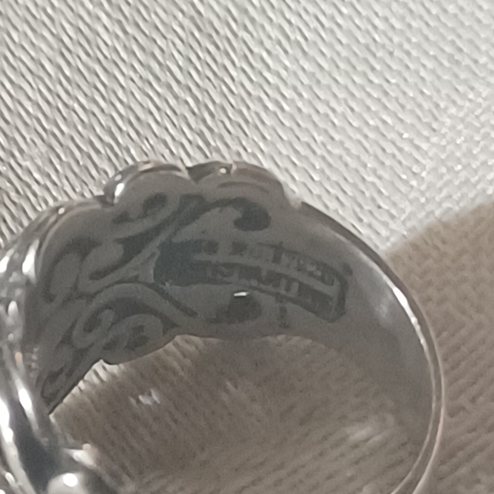 Konstantino Diamond Scroll Ring, SS &18k, Size 5.5 - Picture 9 of 13
